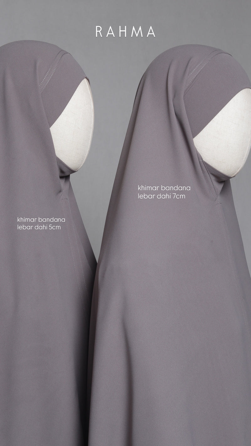 RAHMA KHIMAR BLACK LAVA