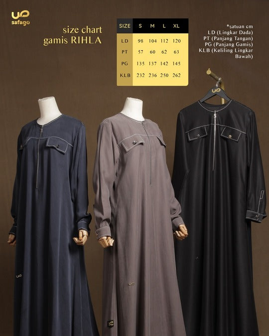 RIHLA 2.15 GAMIS BLACK