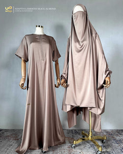 ADAPTIVE DRESS (SMOOTH SILKY) ALMOND
