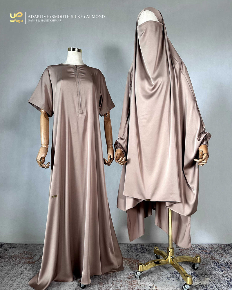 ADAPTIVE DRESS (SMOOTH SILKY) ALMOND