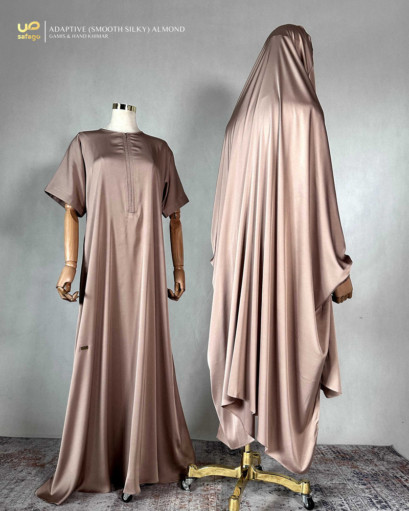 ADAPTIVE DRESS (SMOOTH SILKY) ALMOND