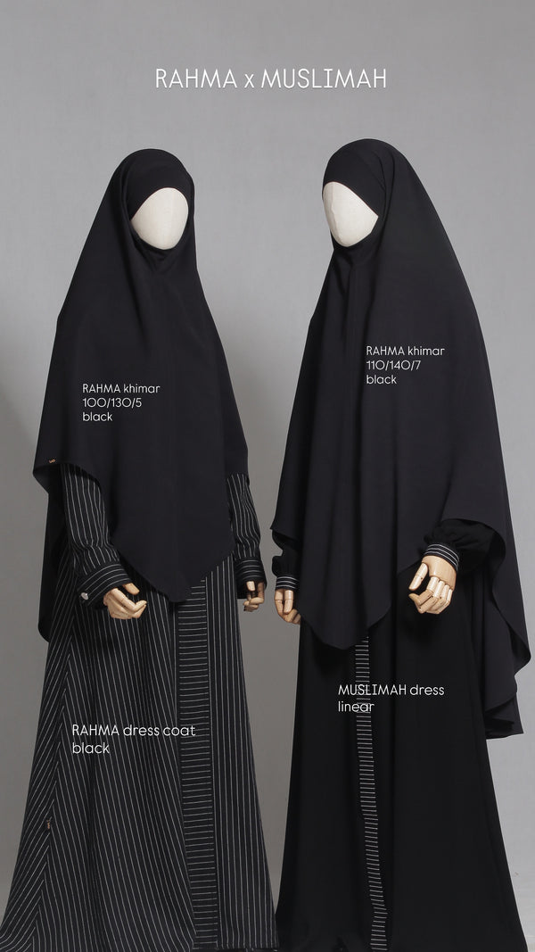 RAHMA KHIMAR BLACK