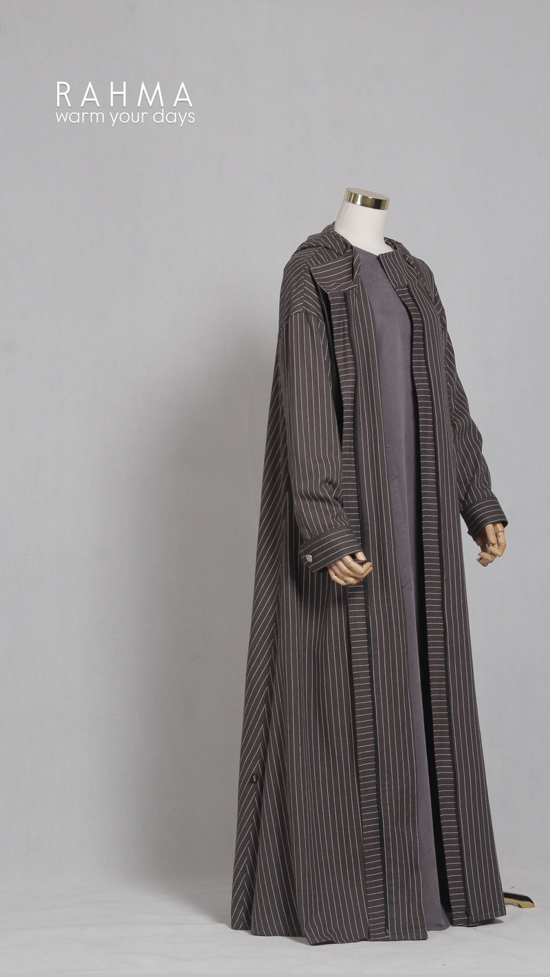 RAHMA DRESS DARK GRAY