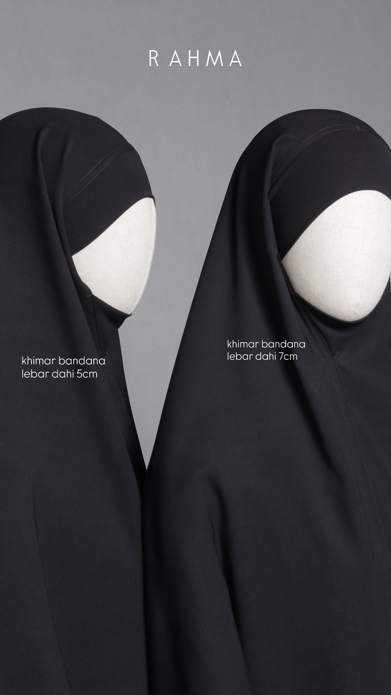 RAHMA KHIMAR BLACK