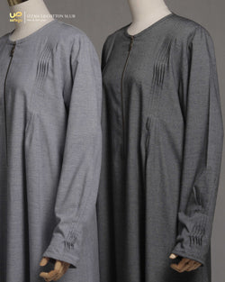 IZZAH 3.0 COTTON SLUB GAMIS DARKGRAY