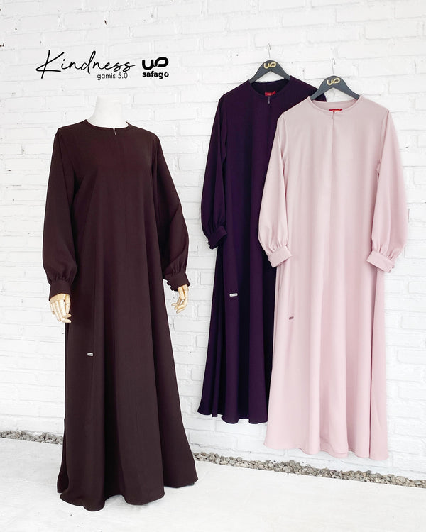 Kindness Gamis 5.0 Shafa Silver Purple