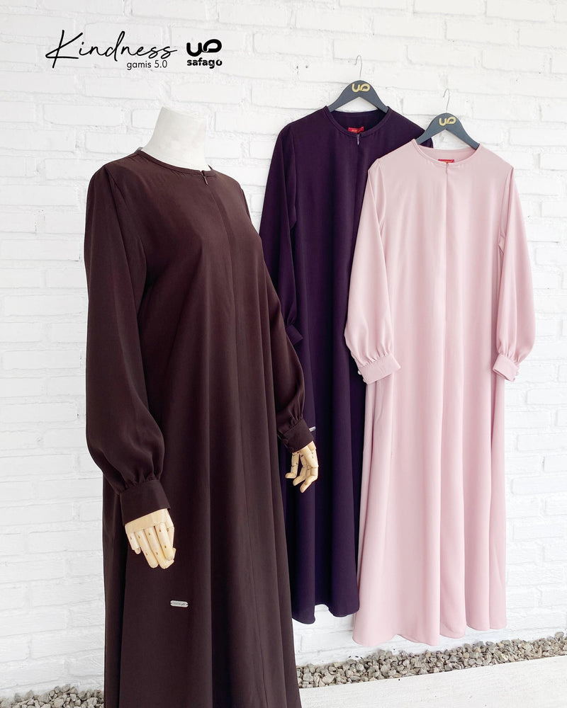 Kindness Gamis 5.0 Shafa Silver Purple