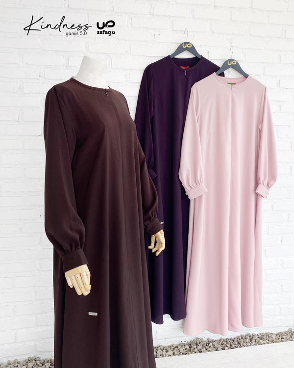 Kindness Gamis 5.0 Shafa Silver Rose