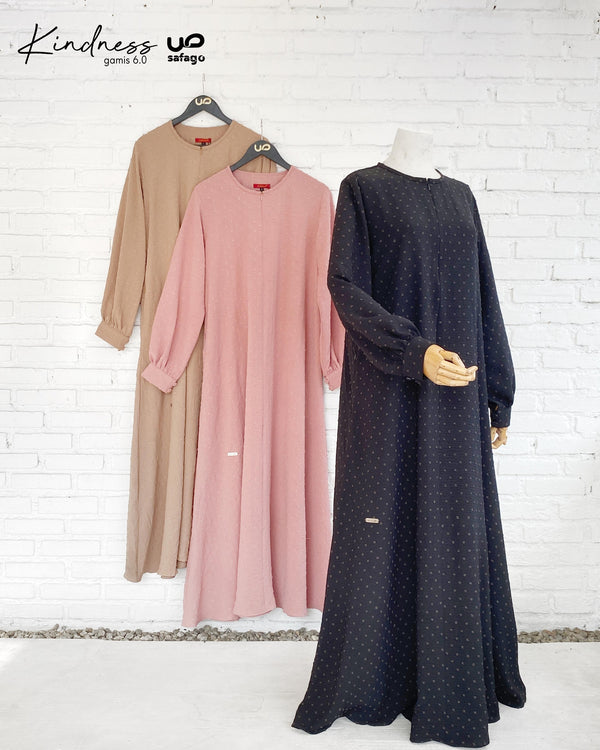 Kindness Gamis 6.0 Shafa Silver Black