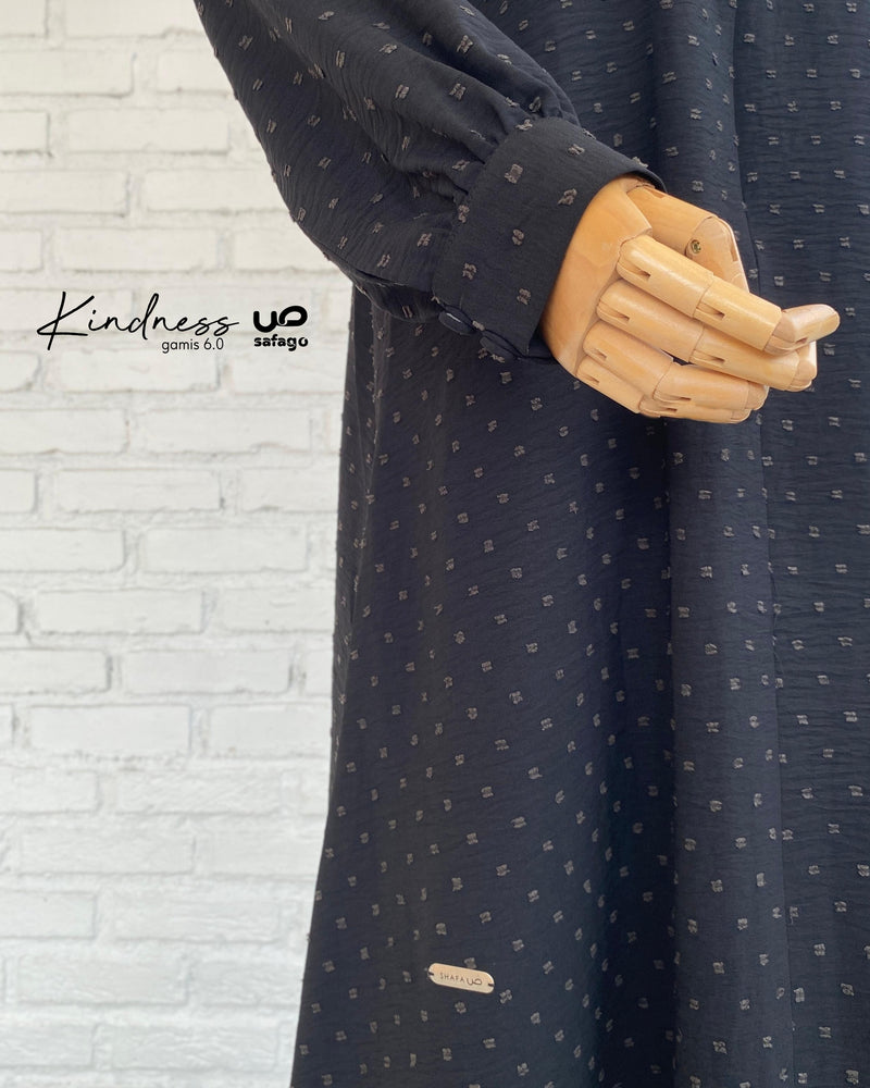 Kindness Gamis 6.0 Shafa Silver Black