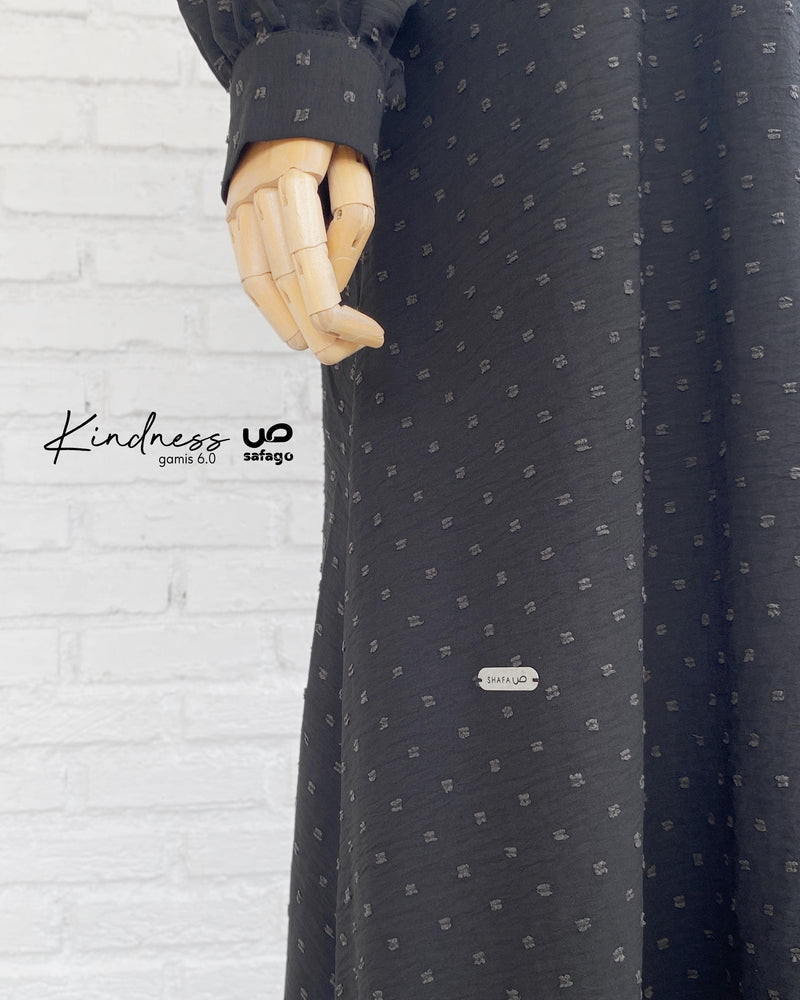 Kindness Gamis 6.0 Shafa Silver Black