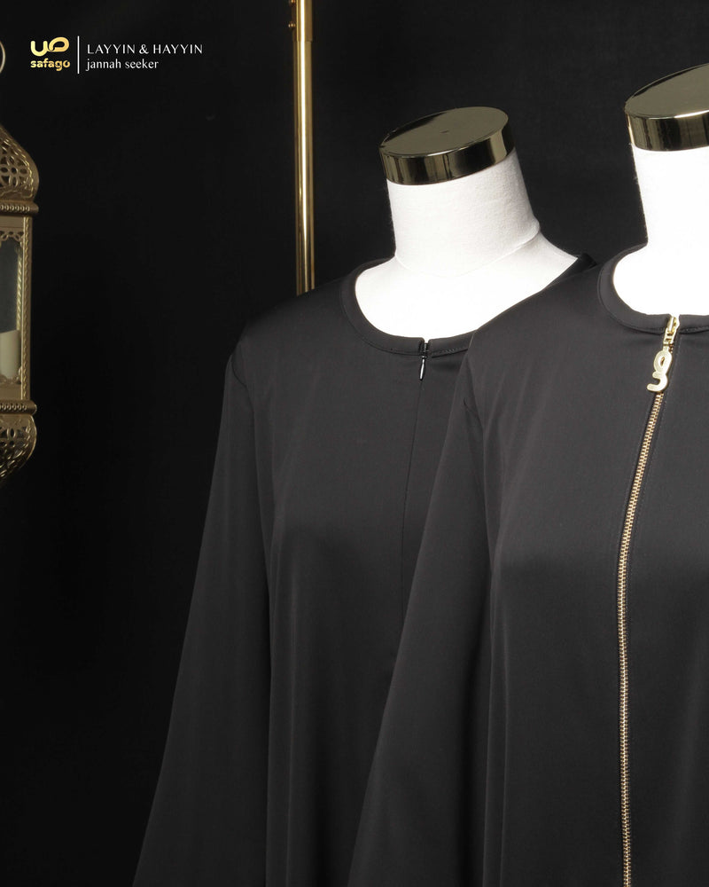 LAYYIN ABAYA BLACK M