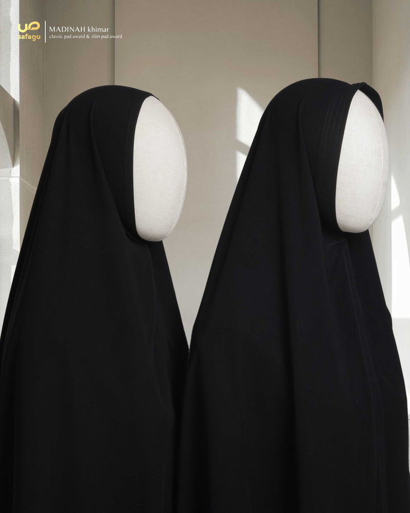 MADINAH KHIMAR BLACK 110