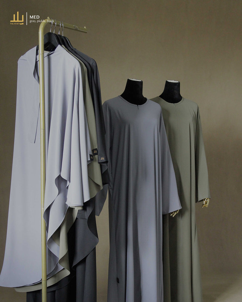 MED ABAYA GRAY