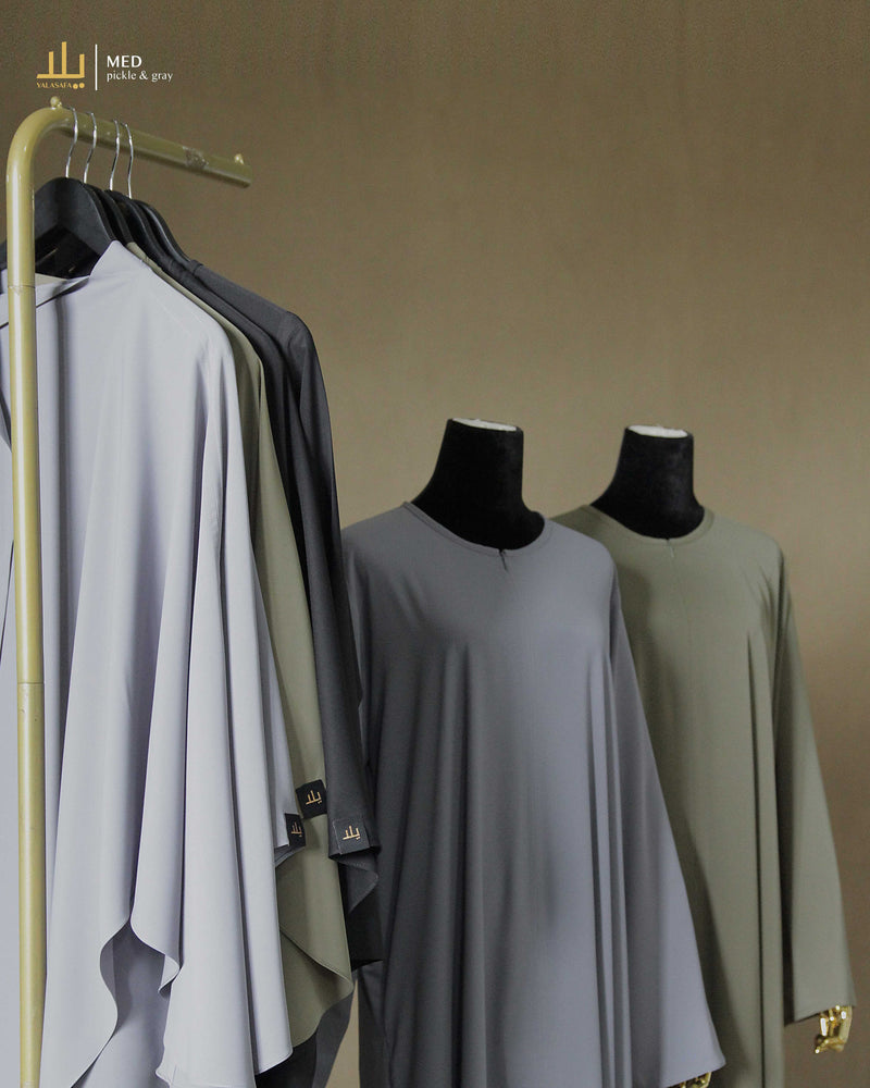 MED ABAYA GRAY