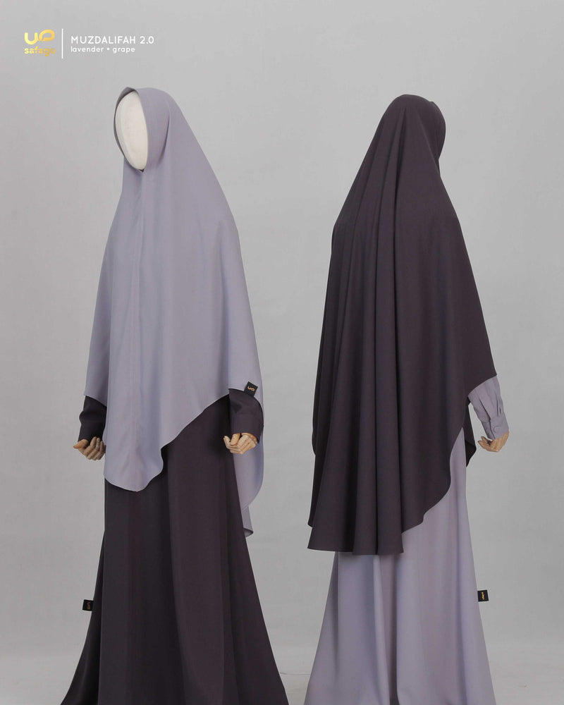 MUZDALIFAH 2.0 GAMIS GRAPE