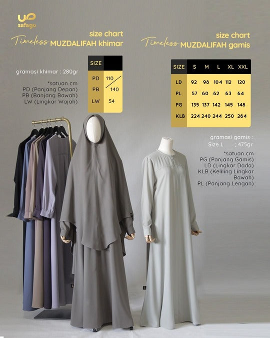 MUZDALIFAH 2.0 GAMIS LAVENDER