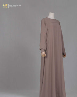 MUZDALIFAH 3.0 GAMIS COCOA CREAM