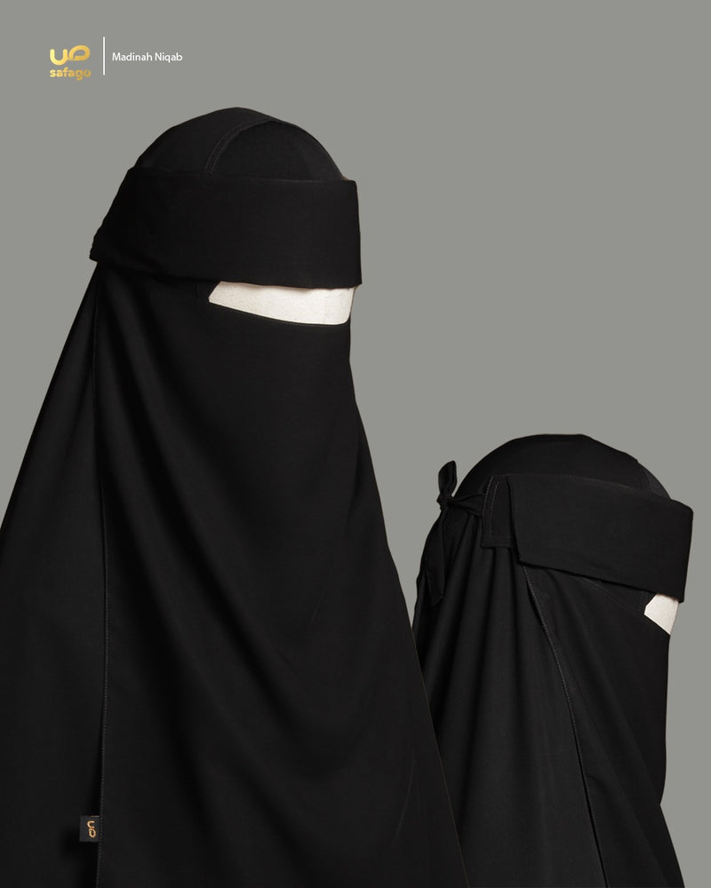 MADINAH NIQAB 40 BLACK