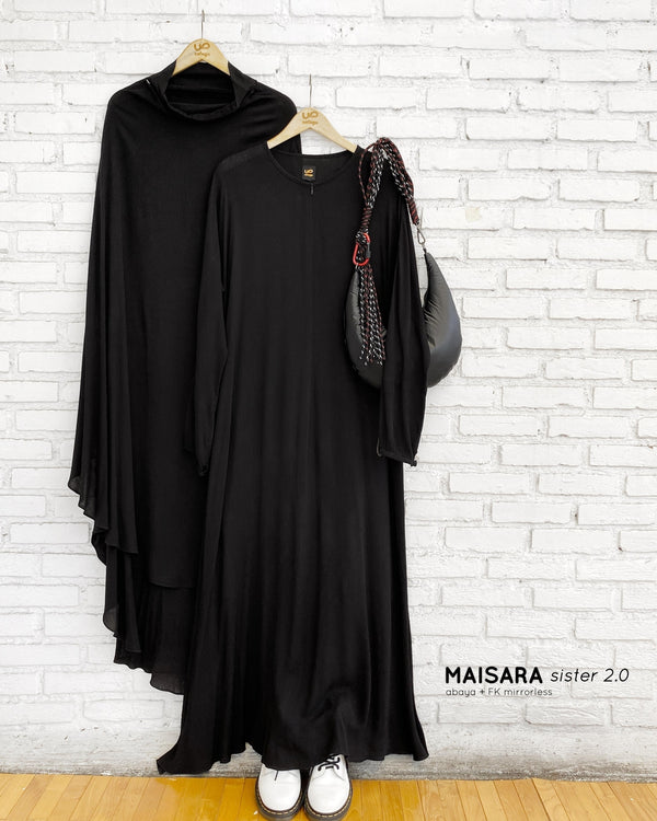 Maisara Sister 2.0 Abaya Black