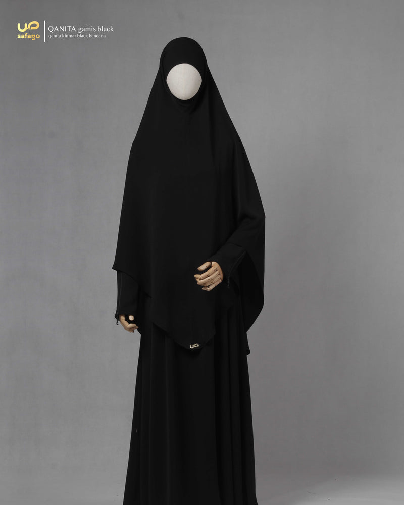 QANITA KHIMAR BLACK