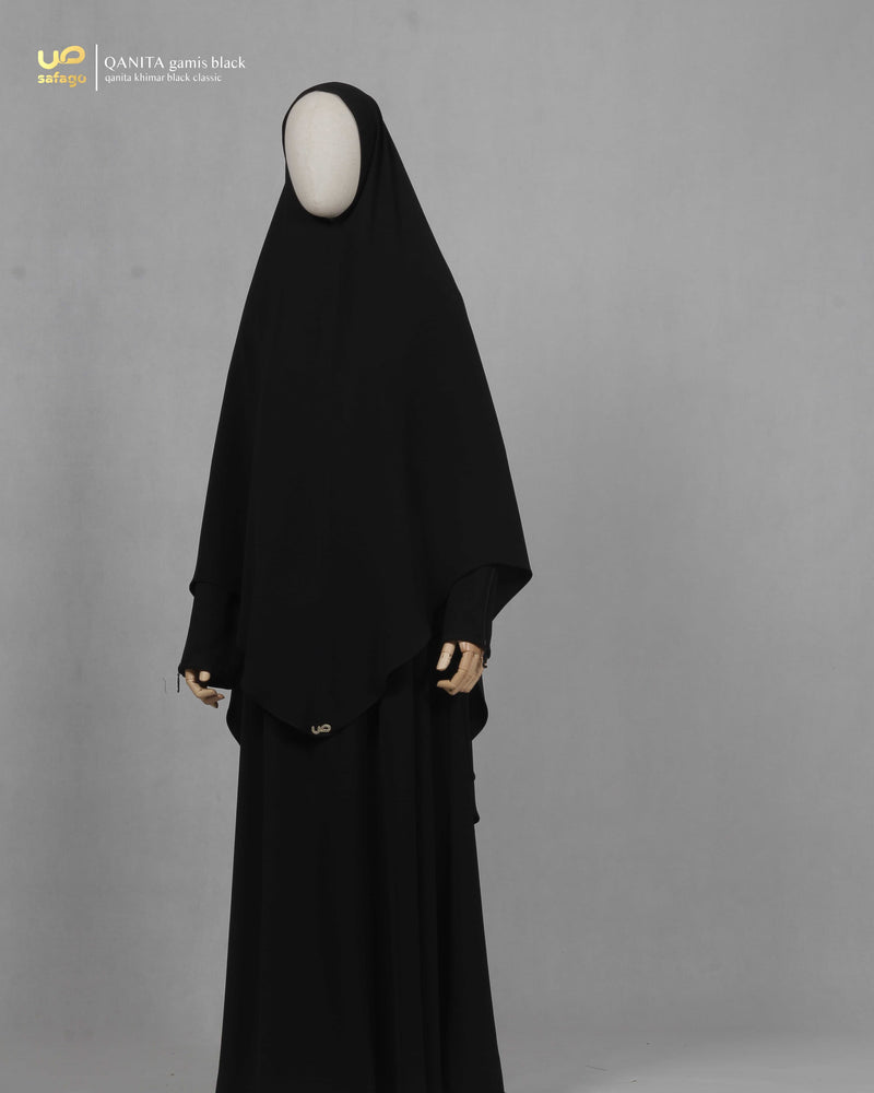 QANITA KHIMAR BLACK