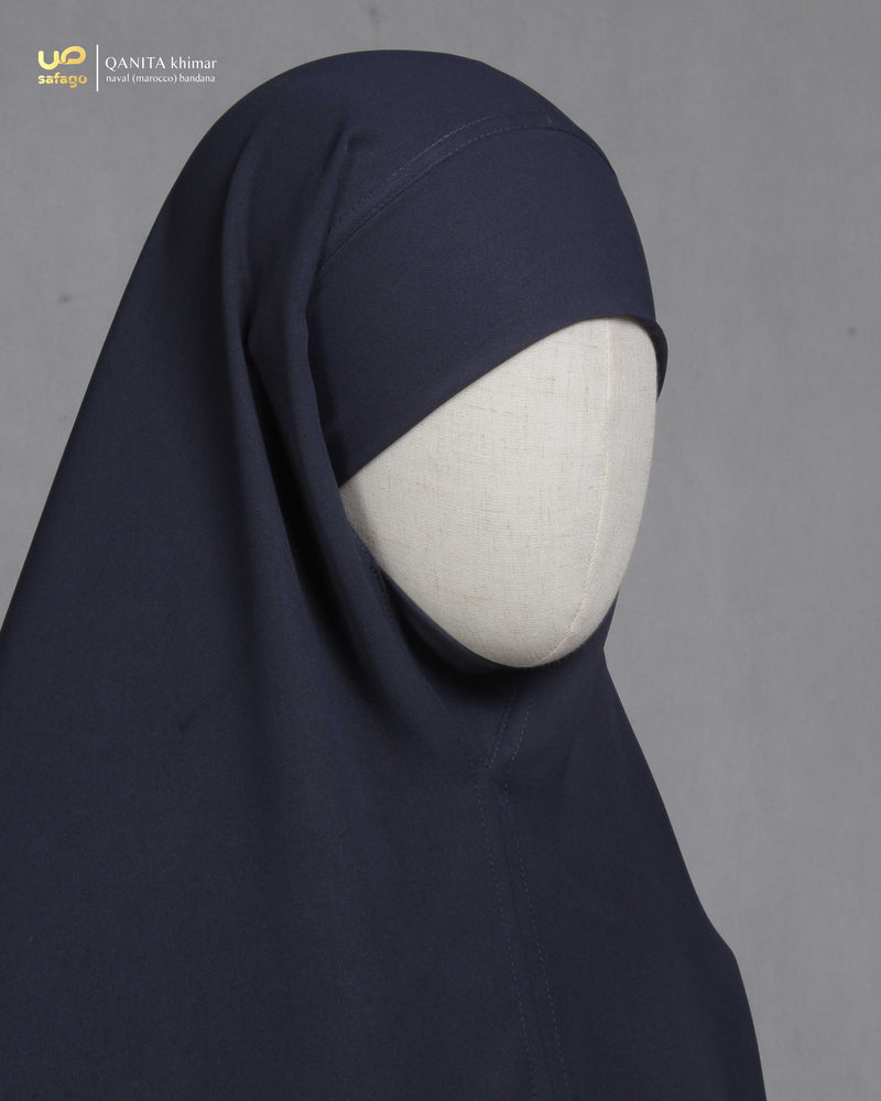 QANITA KHIMAR TEAL MATE