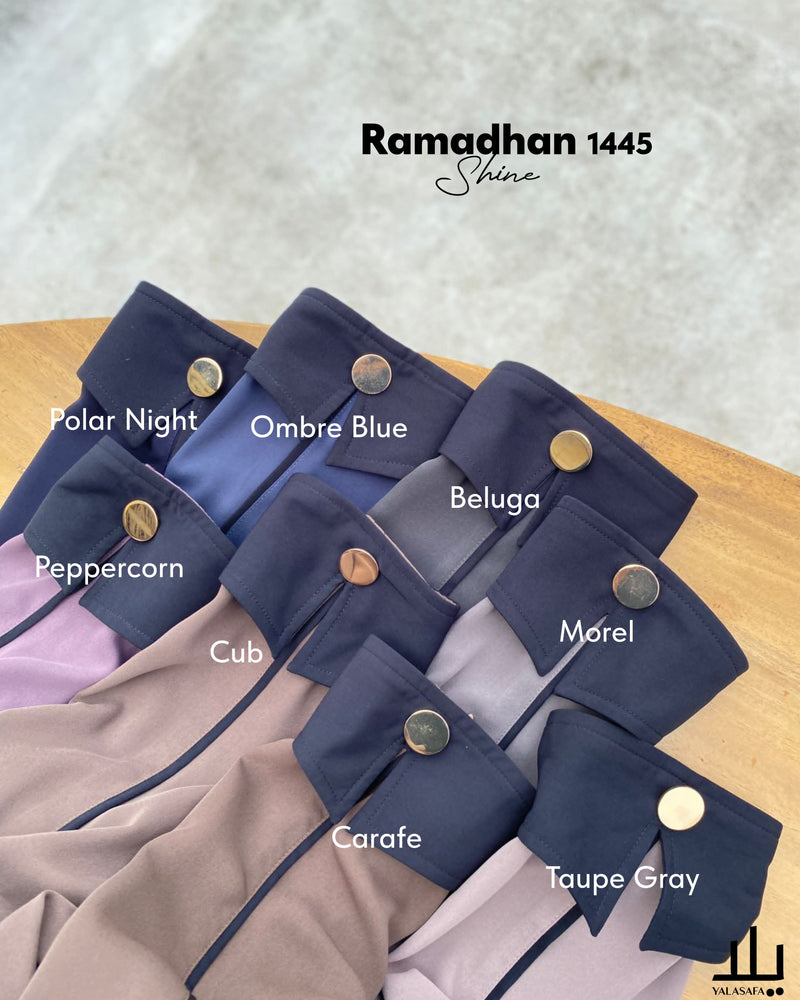 RAMADHAN 1445 SHINE ABAYA POLAR NIGHT