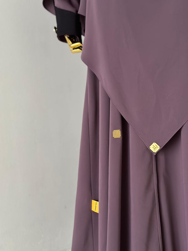 RAMADHAN 1445 SHINE ABAYA PEPPERCORN