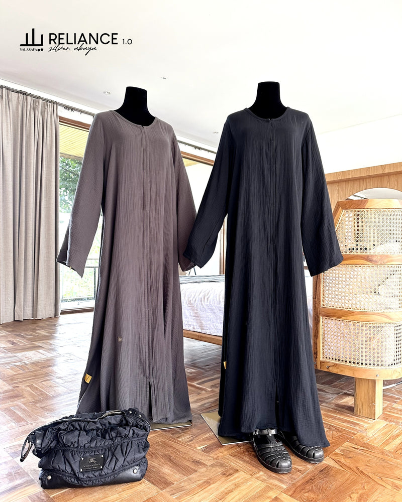 RELIANCE 1.0 SILVER ABAYA GRAY