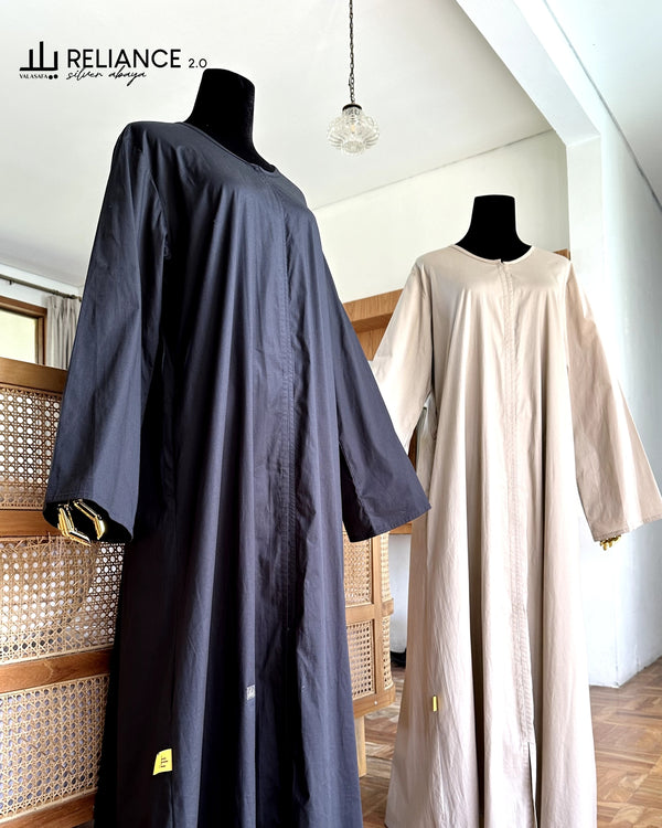 RELIANCE 2.0 SILVER ABAYA CORNHUSK