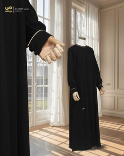 SADIQA GAMIS PITCH BLACK