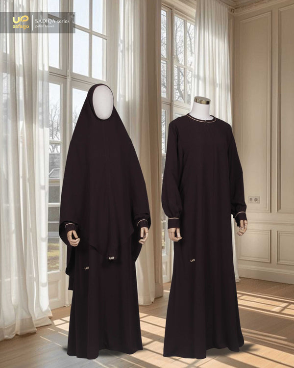 SADIQA GAMIS POLISH BROWN