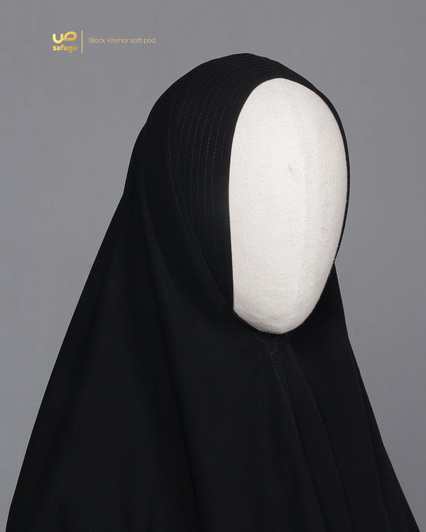 SAFAGO BLACK KHIMAR VSHAPED 110