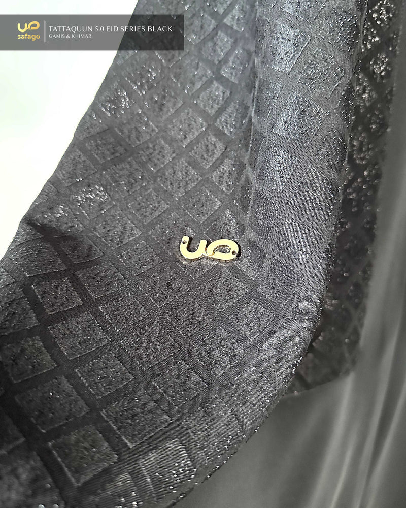 TATTAQUUN 5.0 EID SERIES GAMIS BLACK