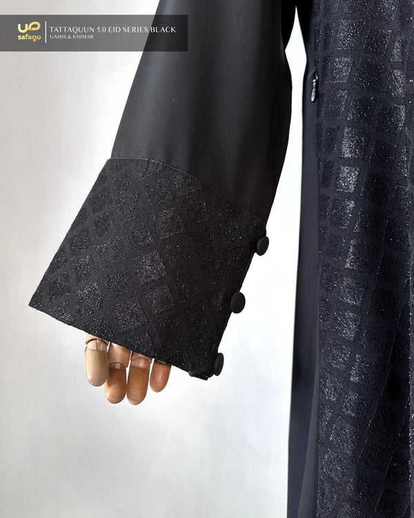 TATTAQUUN 5.0 EID SERIES GAMIS BLACK