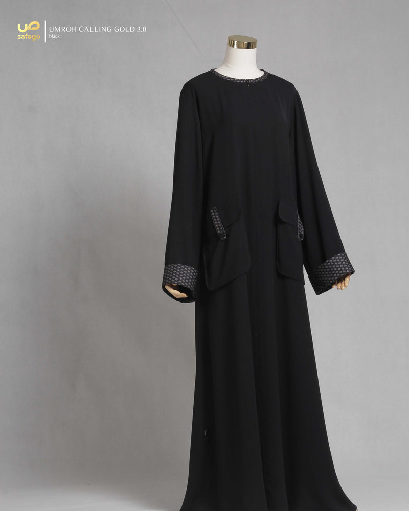 UMROH CALLING GOLD 3.0 GAMIS BLACK