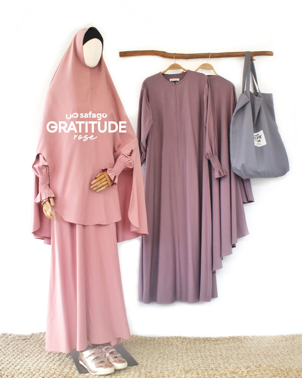 GRATITUDE KHIMAR ROSE