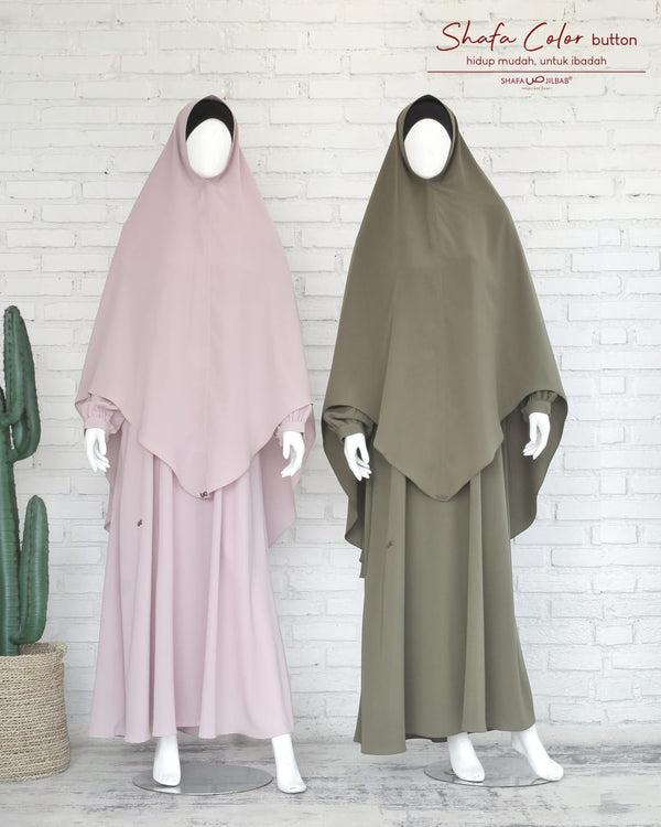 SHAFA COLOR KHIMAR VSHAPED DUST NONPAD