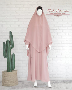 SHAFACOLOR KHIMAR VSHAPED CORAL NONPAD