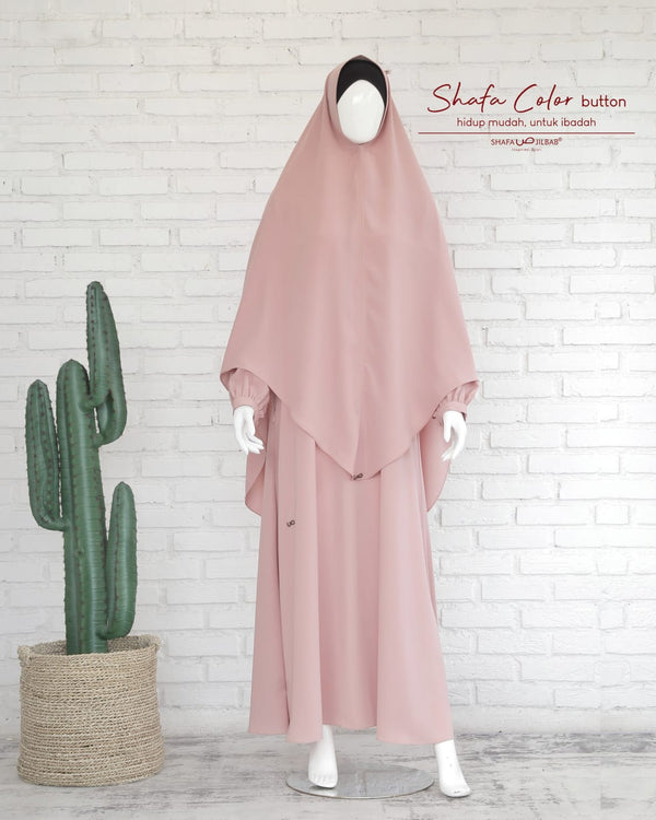 SHAFACOLOR KHIMAR VSHAPED CORAL NONPAD