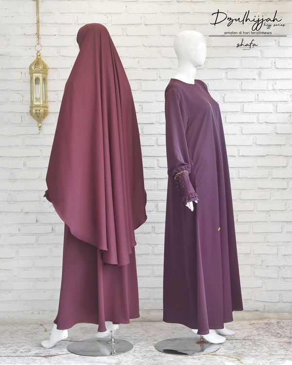 DZULHIJJAH KHIMAR MAHOGANY
