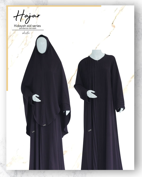 HAJAR LUXURY KHIMAR PURPLE