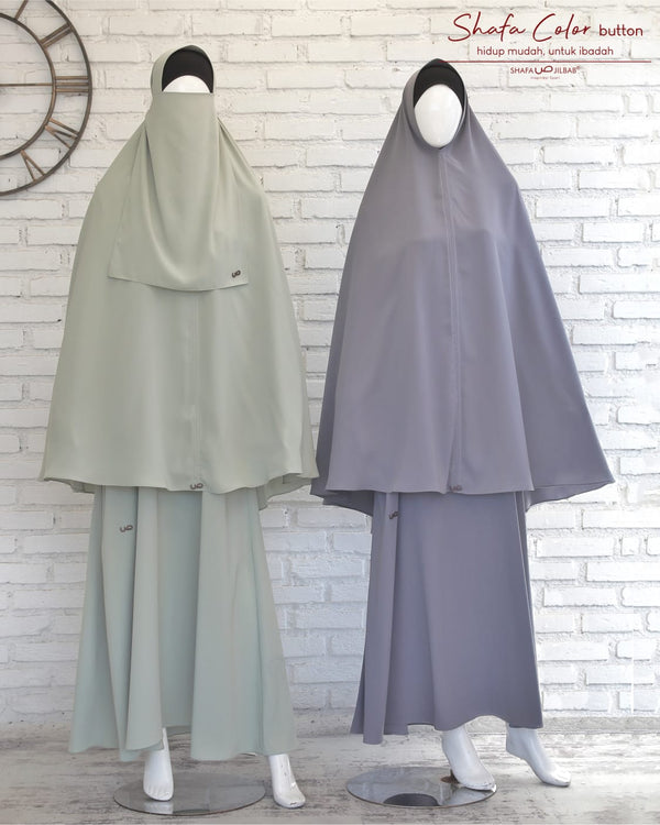 SHAFACOLOR KHIMAR NONSPLIT LETTUCE NONPAD