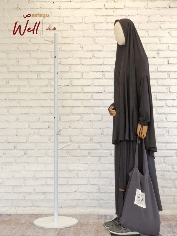 SAFAGO WELL HAND KHIMAR BLACK