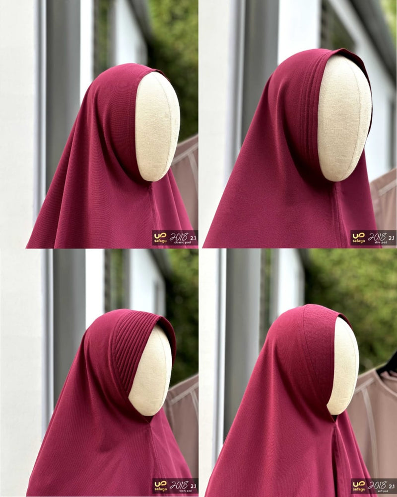 2018 2.1 KHIMAR OLIVE VSHAPED 110