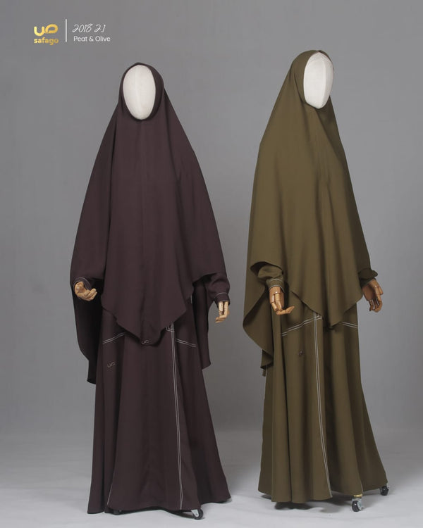 2018 2.1 KHIMAR OLIVE VSHAPED 110