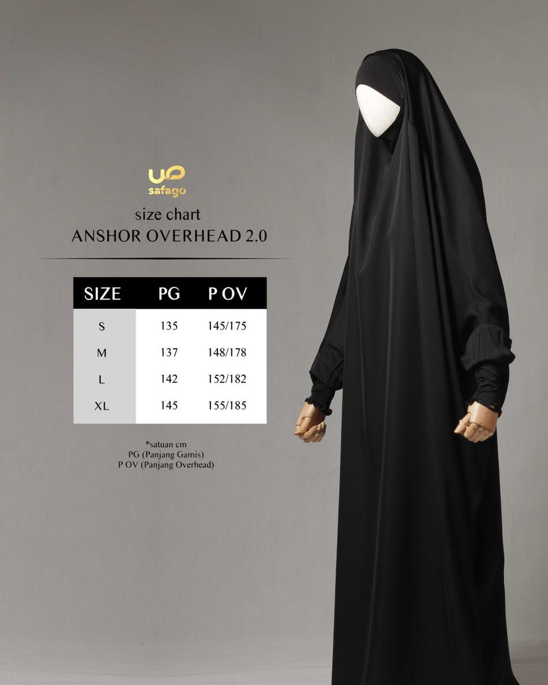 ANSHOR OVERHEAD 2.0 BLACK