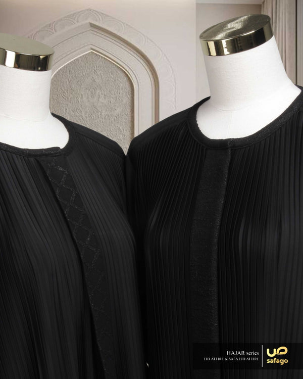 HAJAR SAFA EID ATTIRE GAMIS BLACK