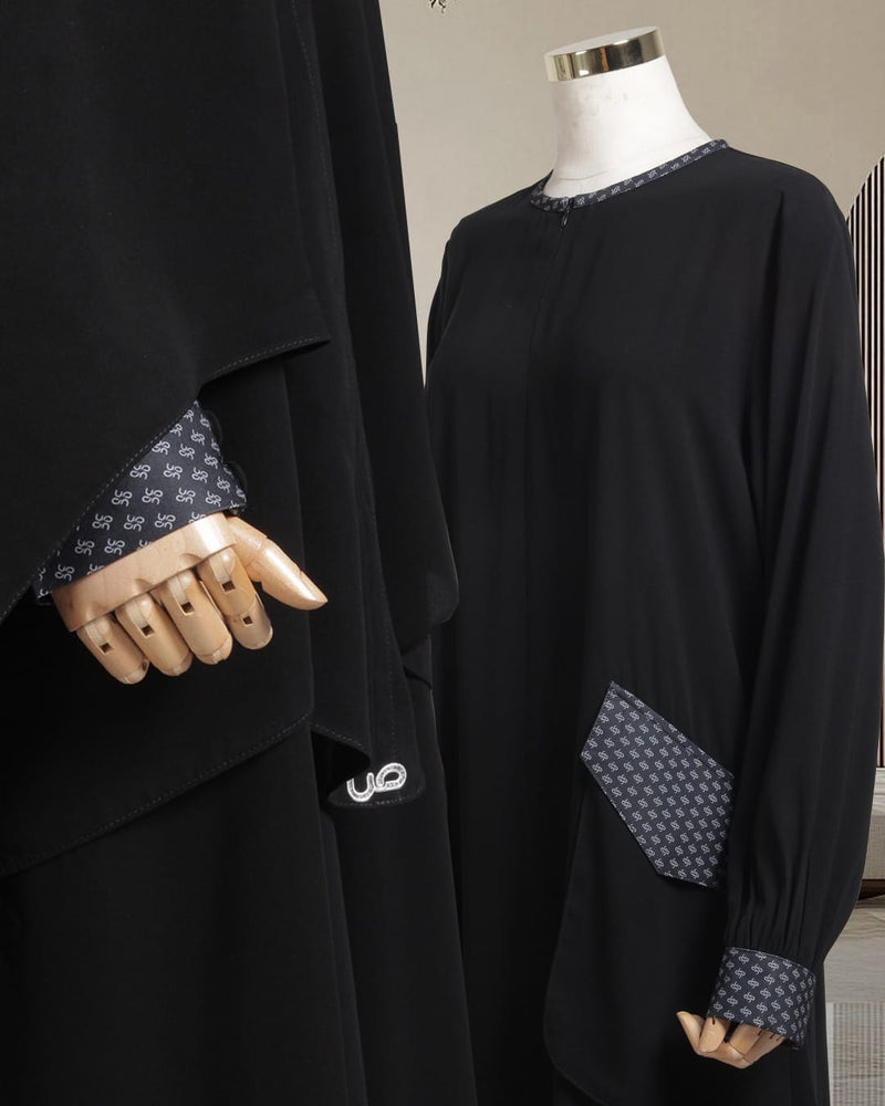 UMROH CALLING SILVER 1.0 GAMIS BLACK